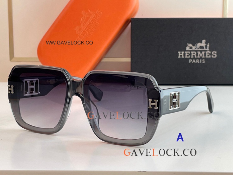 Replica Hermes Sunglasses Fading lens Gray Leg